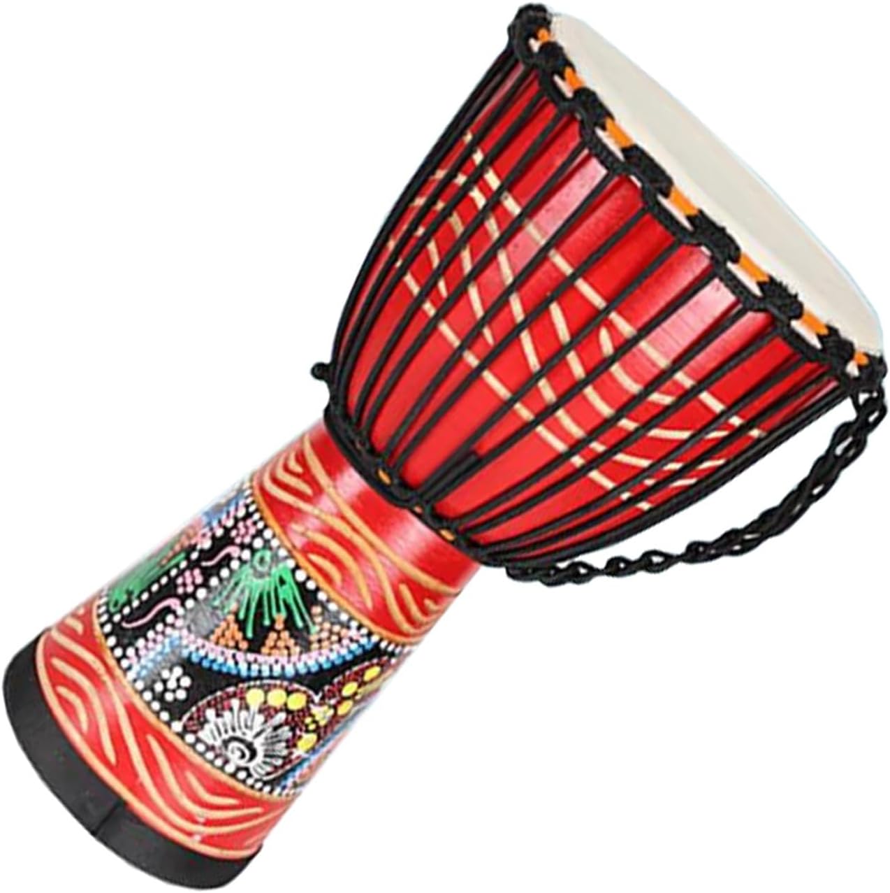 アフリカンジャンベ アフリカンドラム楽器 標準 11 インチポータブル